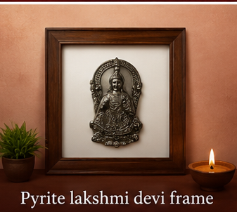Pyrite Lakshmi Devi Frame