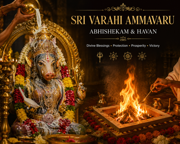 Sri Varahi Ammavaru Maha Havan – Guptha Navaratrulu Day 9(22nd July)