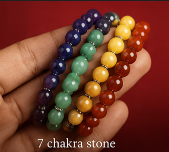 7 Chakra Stone Bracelet