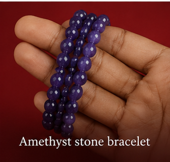 Amethyst Stone Bracelet